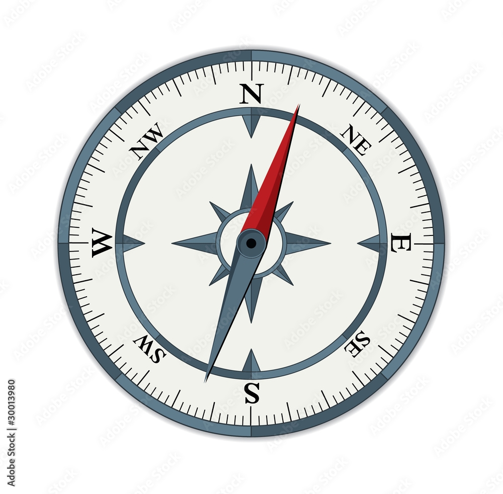 compass illustration isolated on white background compass illustration isolated on white background