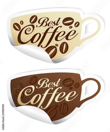 Best coffee stickers.