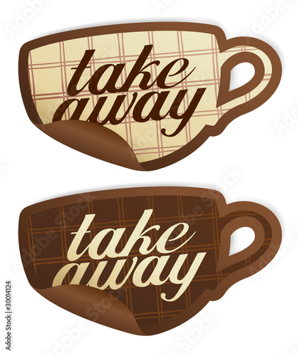 Take away stickers.