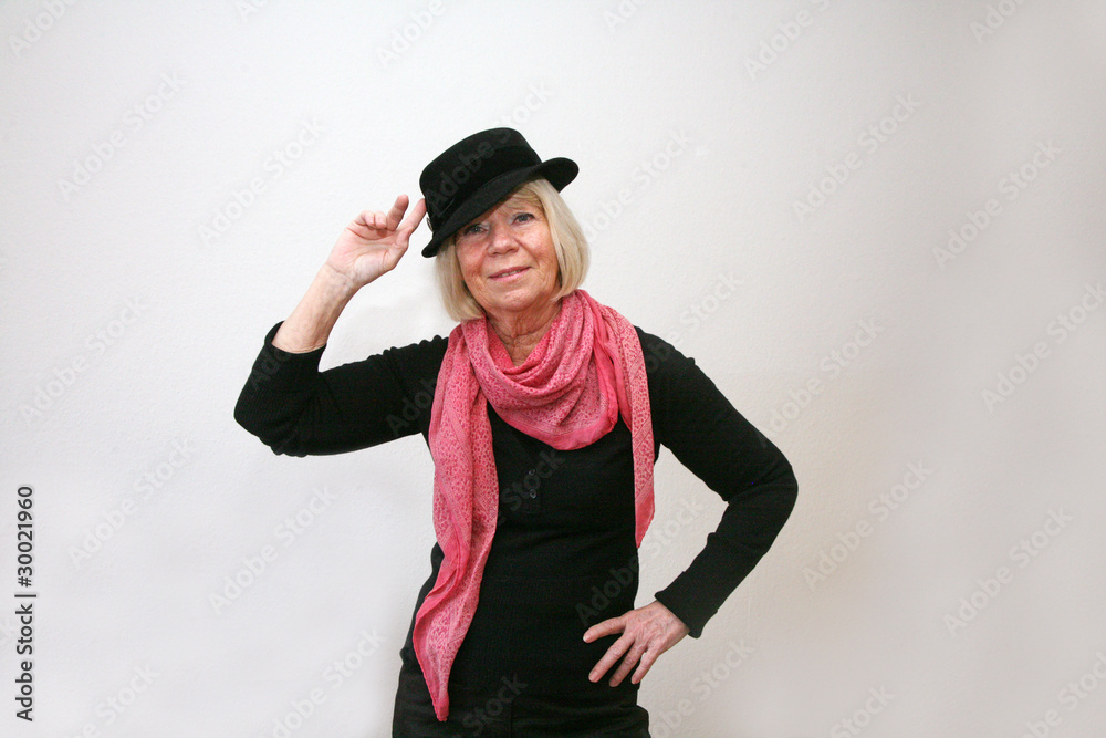 Frau mit Hut 6 Frau mit Hut 6