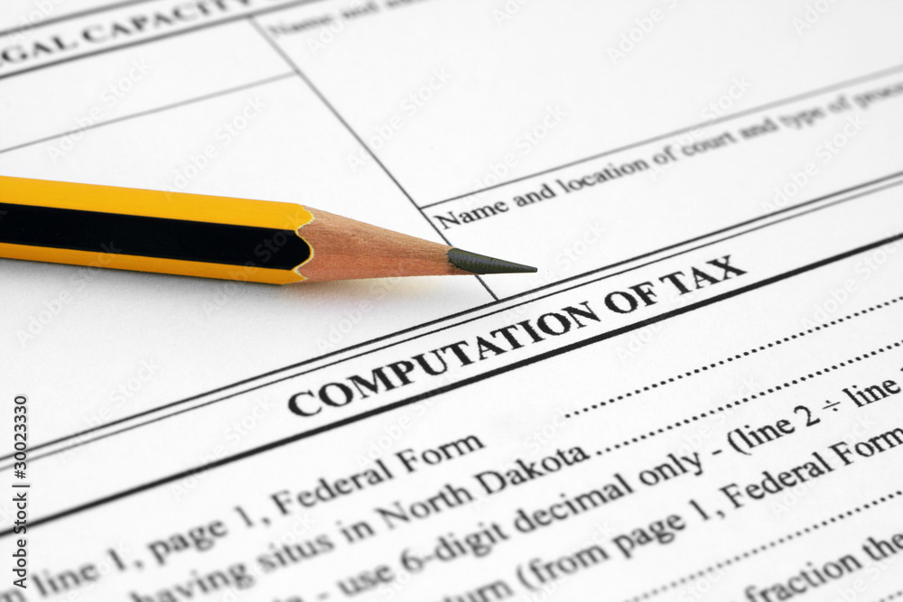 Computation of tax Computation of tax