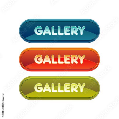 galerie exposition bouton picto logo internet design web