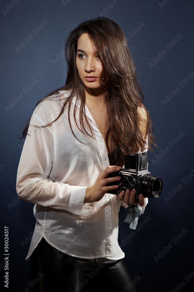 Woman photographer