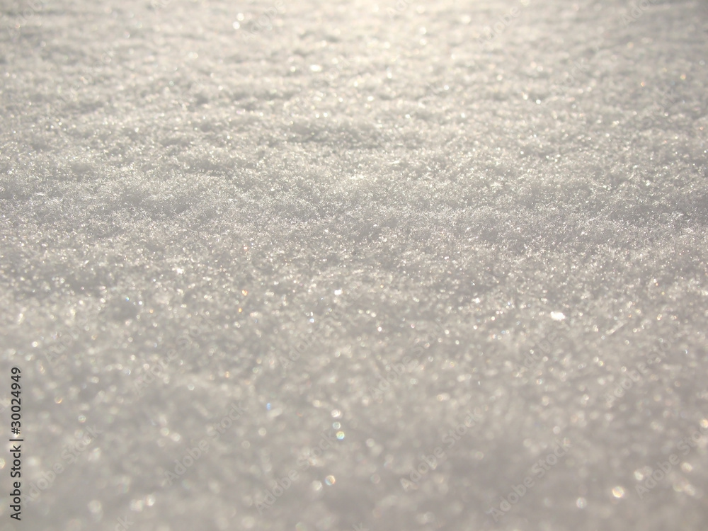 Obraz premium Snow surface