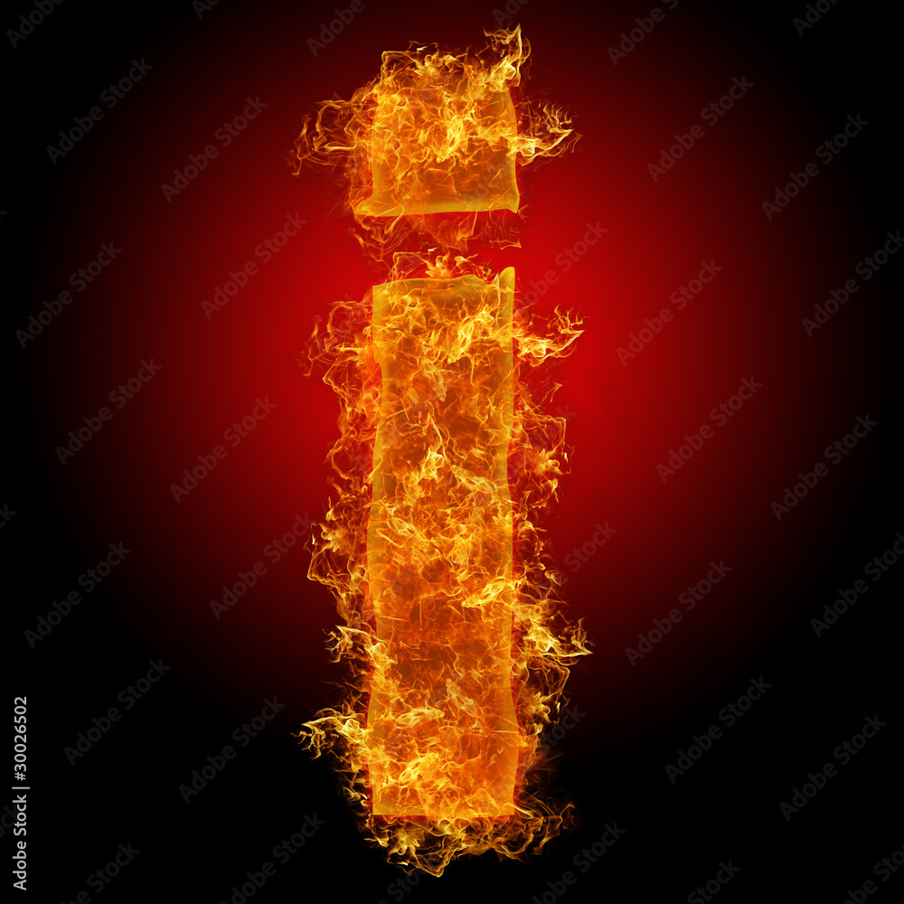 Fire small letter I Fire small letter I