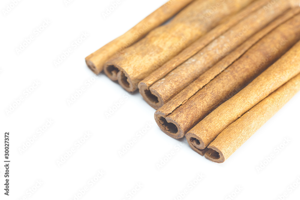 cinnamon sticks isolated on white cinnamon sticks isolated on white