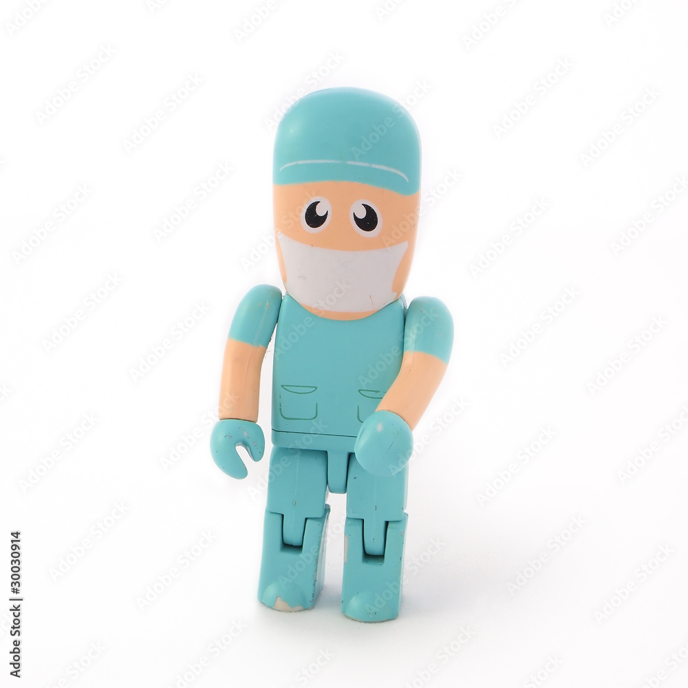 Plastic surgeon puppet toy