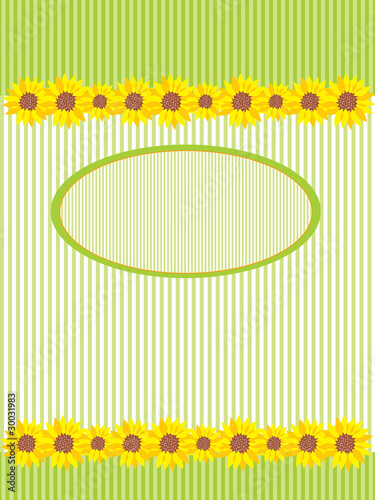 sunflowers card