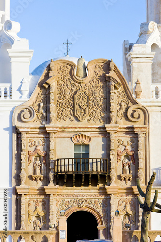 San Xavier del Bac Mission, Arizona, USA photo