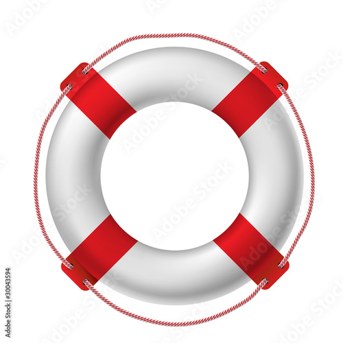 White life buoy
