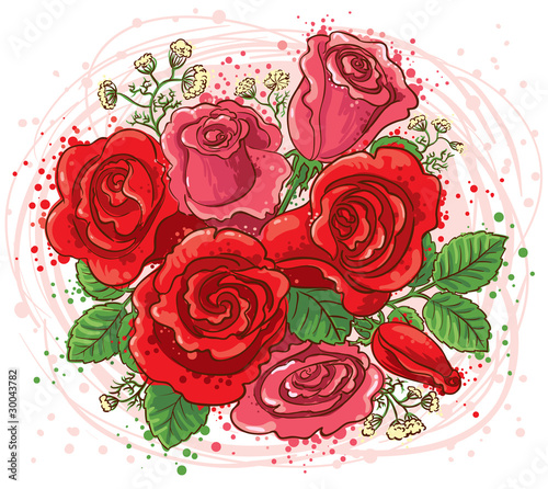Roses bouquet