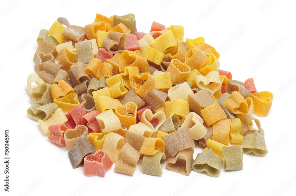 heart shaped pasta