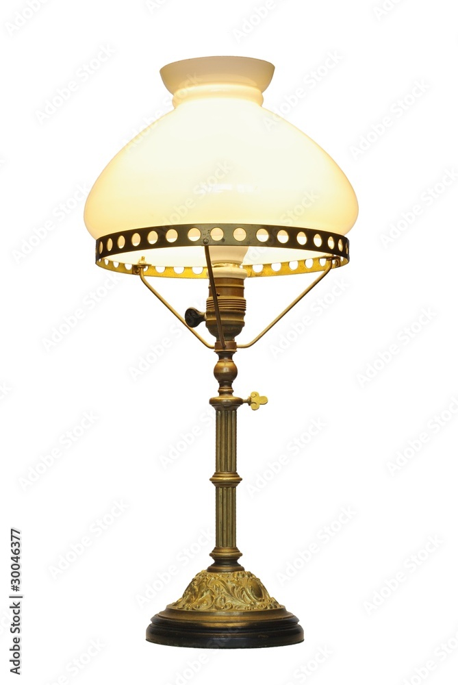 old electric lamp