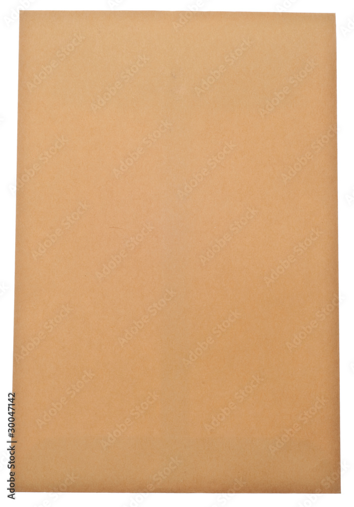 Blank Brown Envelope