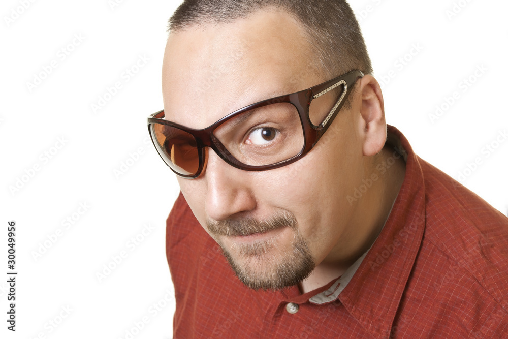 fashion man with attitude and broken glasses fashion man with attitude and broken glasses