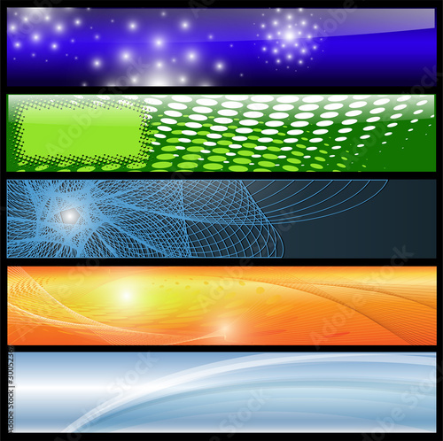 Banners, headers