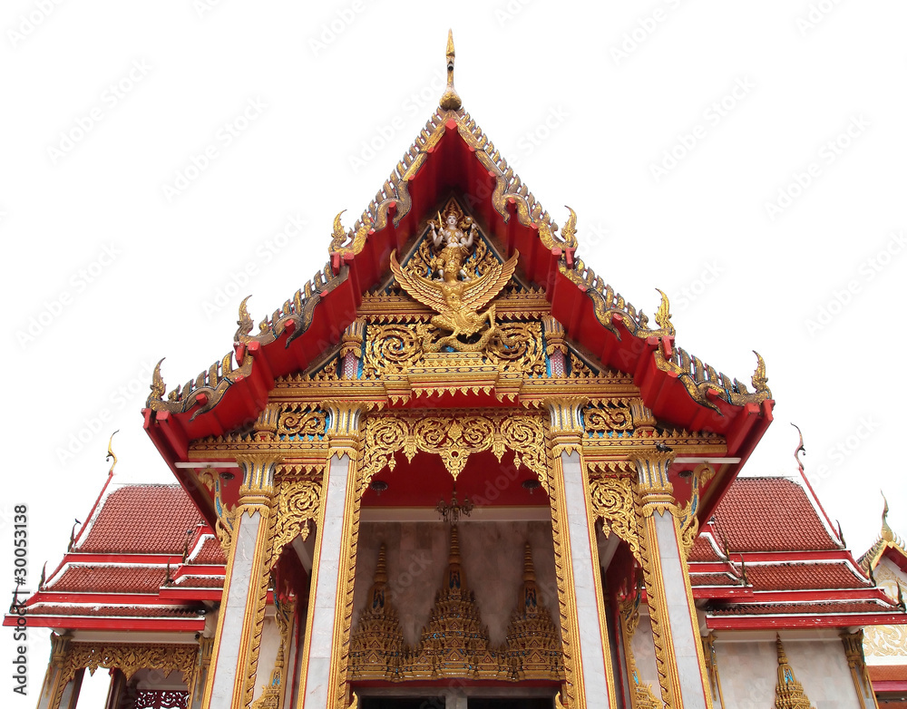 Wat Chalong Temple on Phuket island Thailand Wat Chalong Temple on Phuket island Thailand