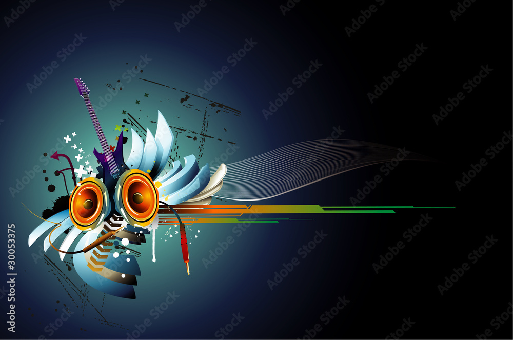 vector music illustration vector music illustration