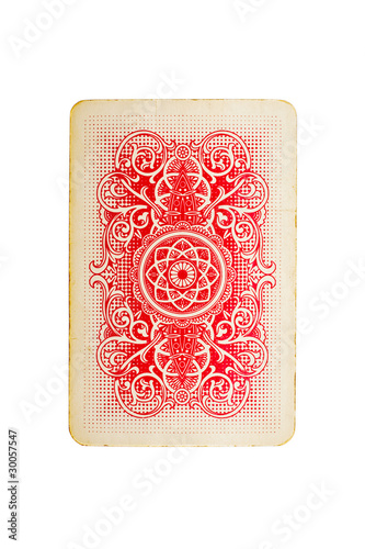 Obraz na płótnie playing card w salonie