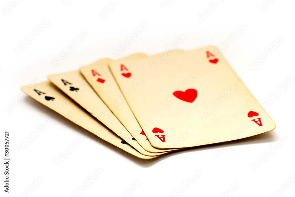 Obraz premium playing cards