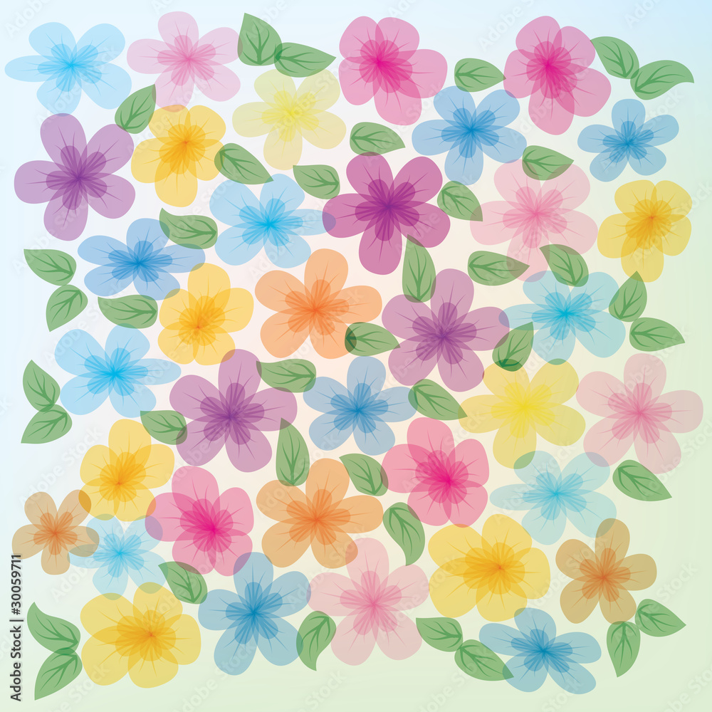 abstract floral illustration abstract floral illustration