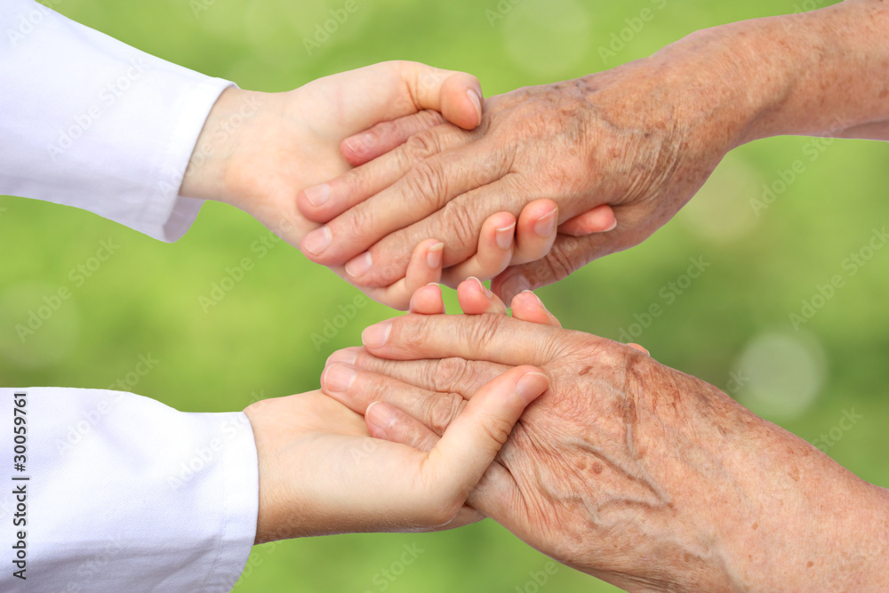 Two helping hand Two helping hand