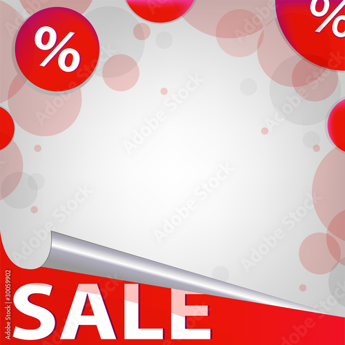 Red Sale Poster