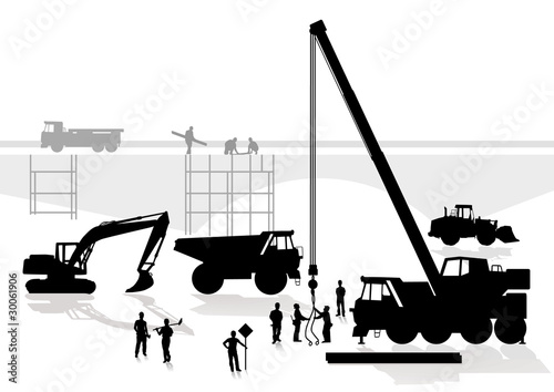 Brücken-Baustelle