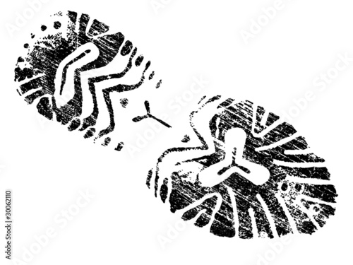 Grungy BootPrint