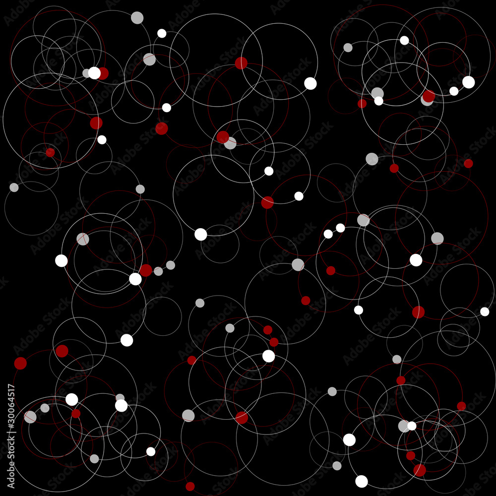 Seamless background with circles and dots Seamless background with circles and dots