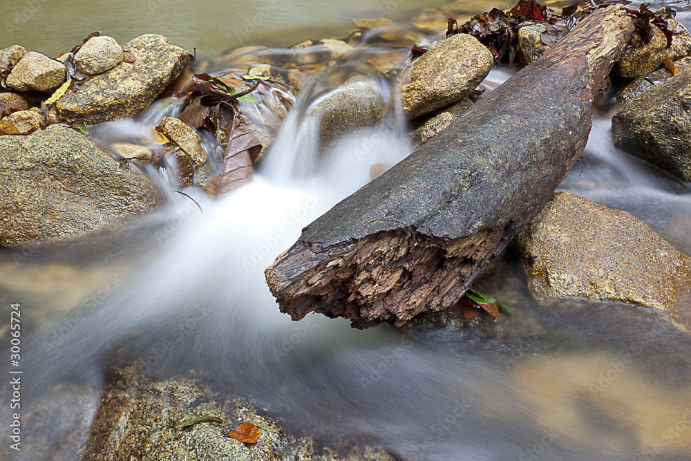 Obraz premium Beautiful Water Flowing
