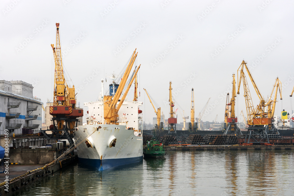 Sea Port of Odessa, Ukraine
