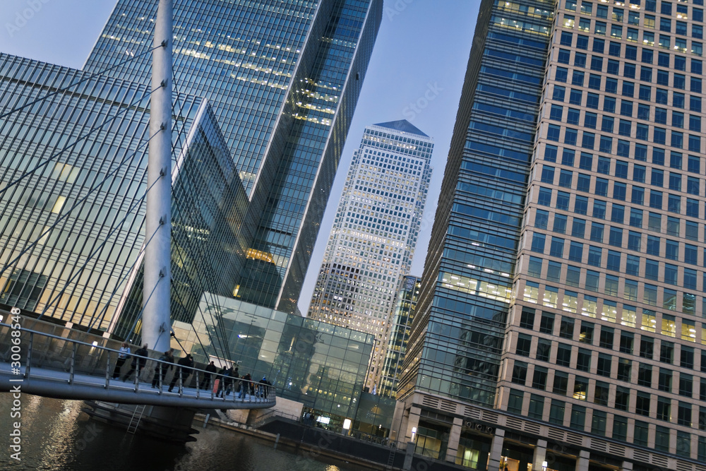 Obraz premium Canary Wharf, London