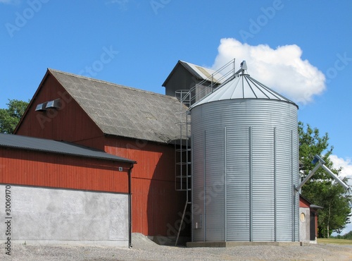 Wallpaper Mural Bauernhof - Silo - Gehöft Torontodigital.ca