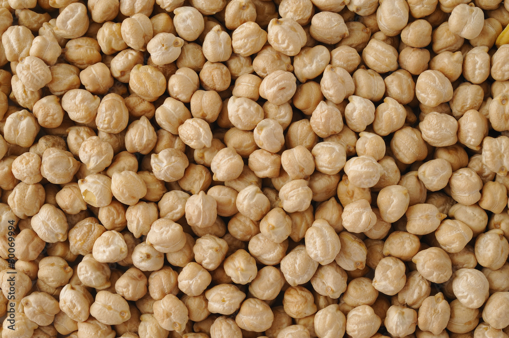 garbanzo beans background