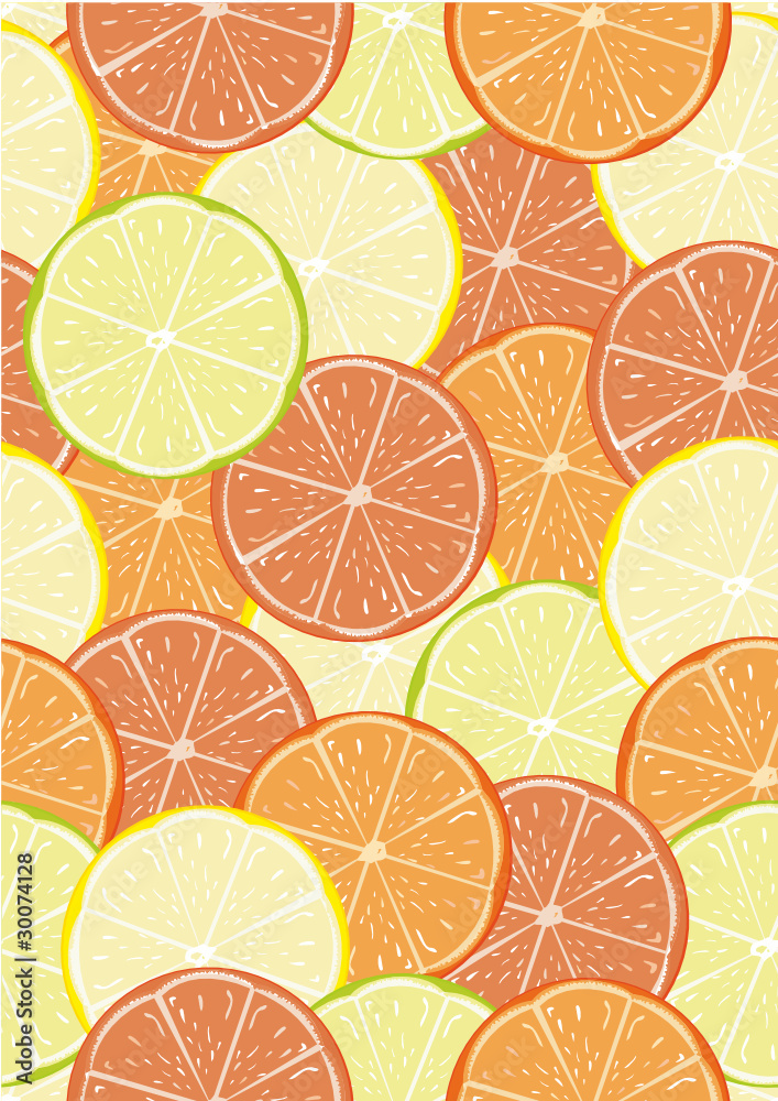 Citrus seamless pattern Citrus seamless pattern