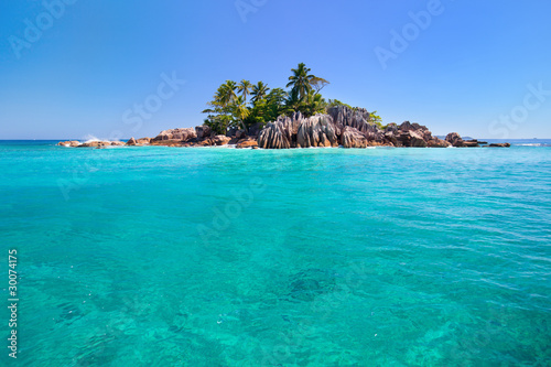 St Pierre island in Seychelles