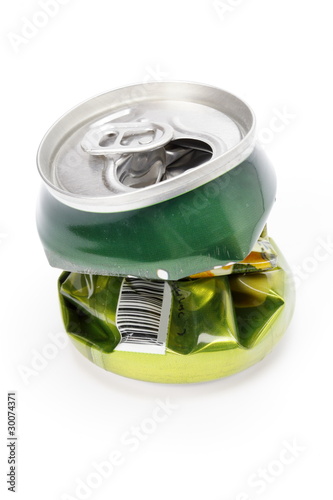 Cans of drinks