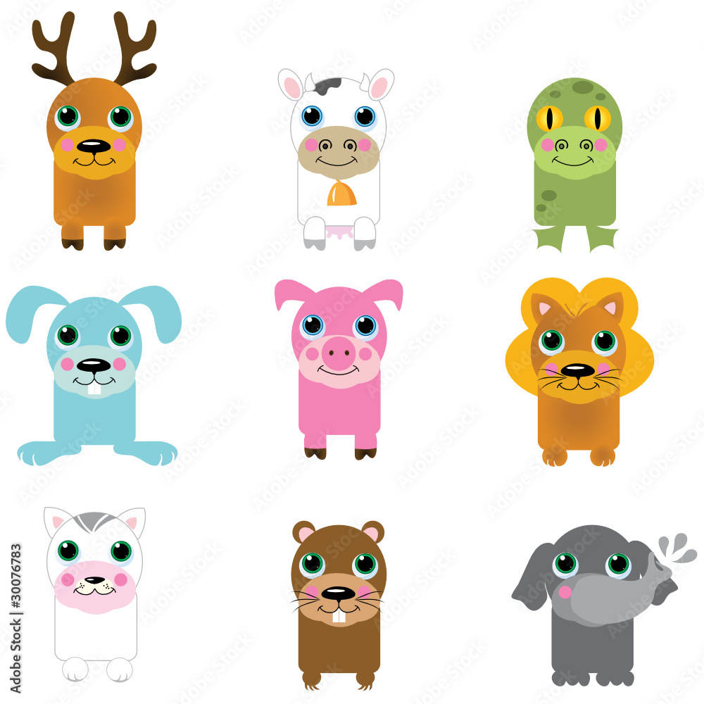 Fototapeta premium Animal character