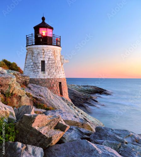 Lighthouse at sunset © Stuart Monk