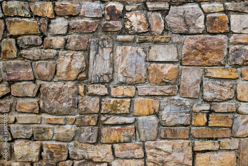 Pattern of old stone Wall