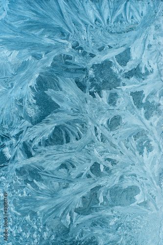 Close up: ice frozen water natural background