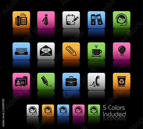 Office & Business / The vector file includes 5 colors