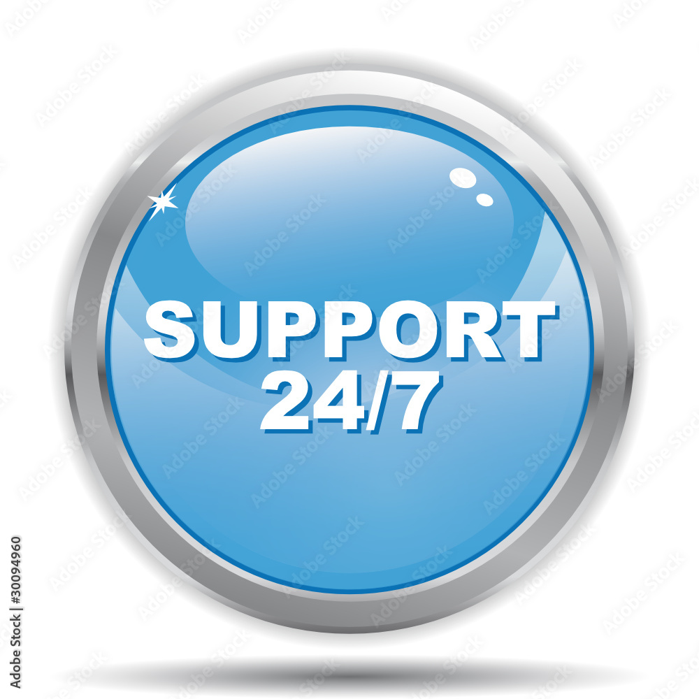 SUPPORT 24 7 ICON SUPPORT 24 7 ICON