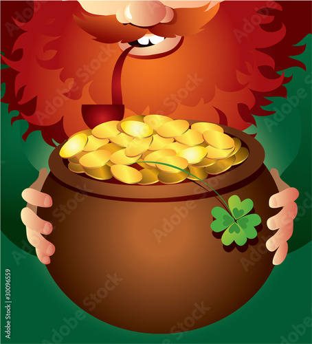 Leprechaun on Patrick's Day