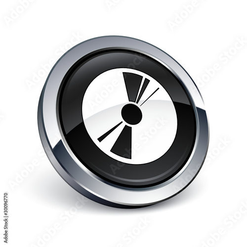 icône bouton internet CD compact disque