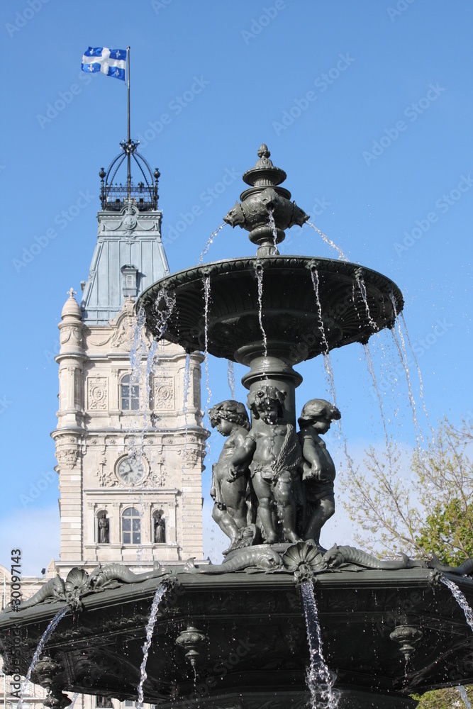 Fototapeta premium Fontaine de Tourny / Québec