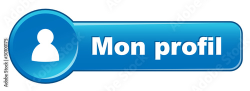 Bouton Web "MON PROFIL" (compte utilisateur préférences options)