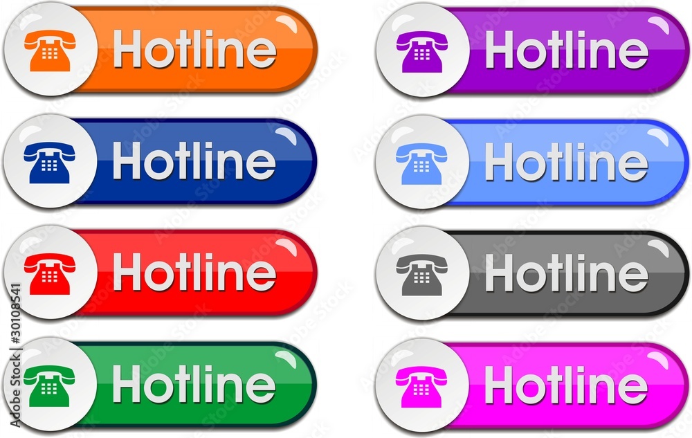 boutons hotline