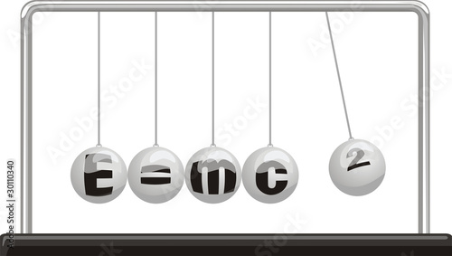 newton`s cradle - theory of relativity